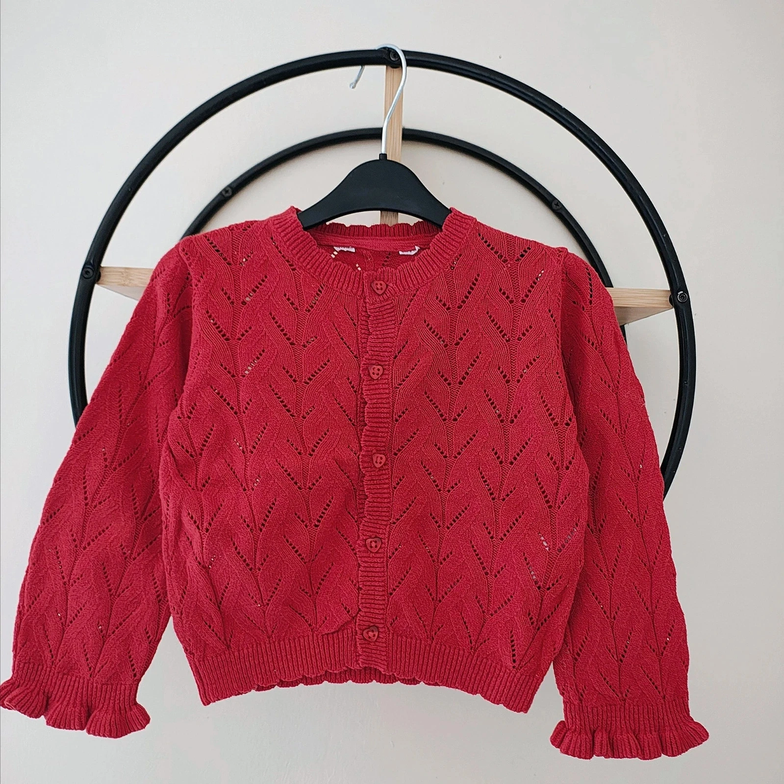 18 mois gilet maille ( étiquette coupée)